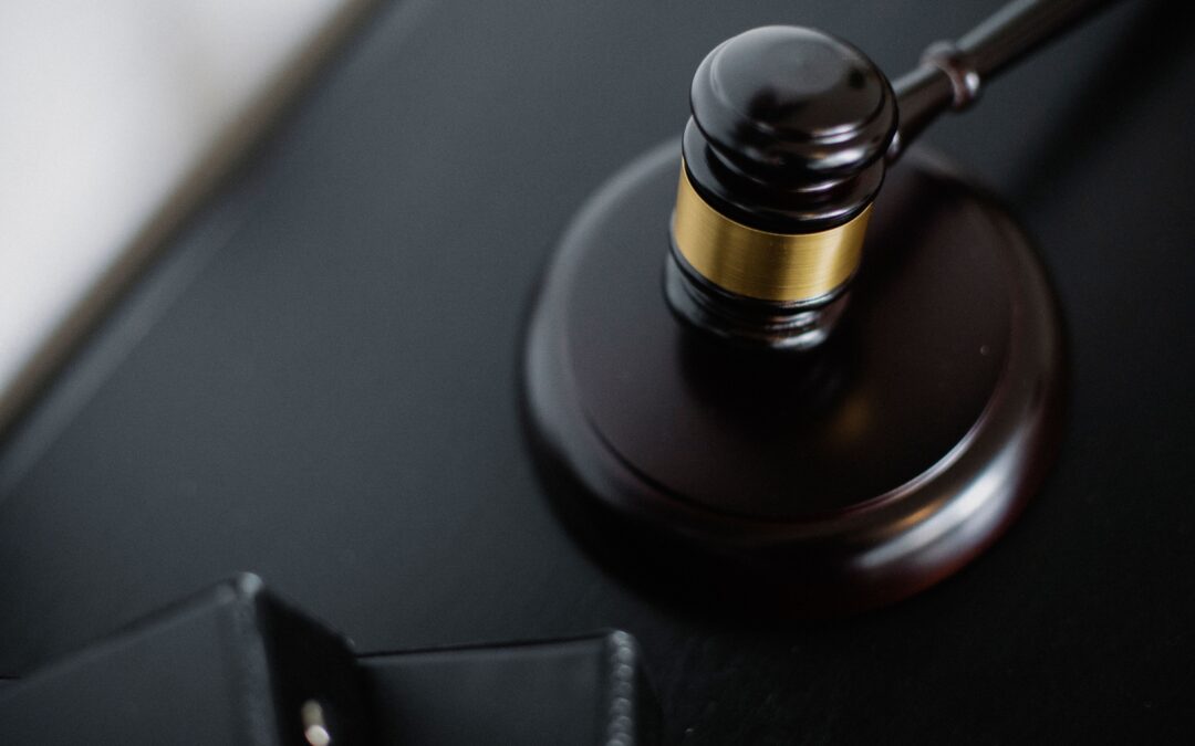 Gavel and law books representing justice for injury victims and personal injury claims.